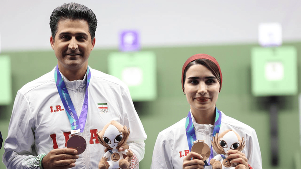 هانیه رستمیان رکوردشکنی کرد و برنز ناگویا را شکار کرد!